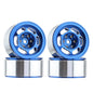 4Pcs CNC Aluminium 1.3in Beadlock Wheels 1/18 1/24 RC Crawler Rims