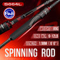Casting Fishing Rod Heavy Power 1.83M 4-Piece 7-9KG Travel Fishing Gear