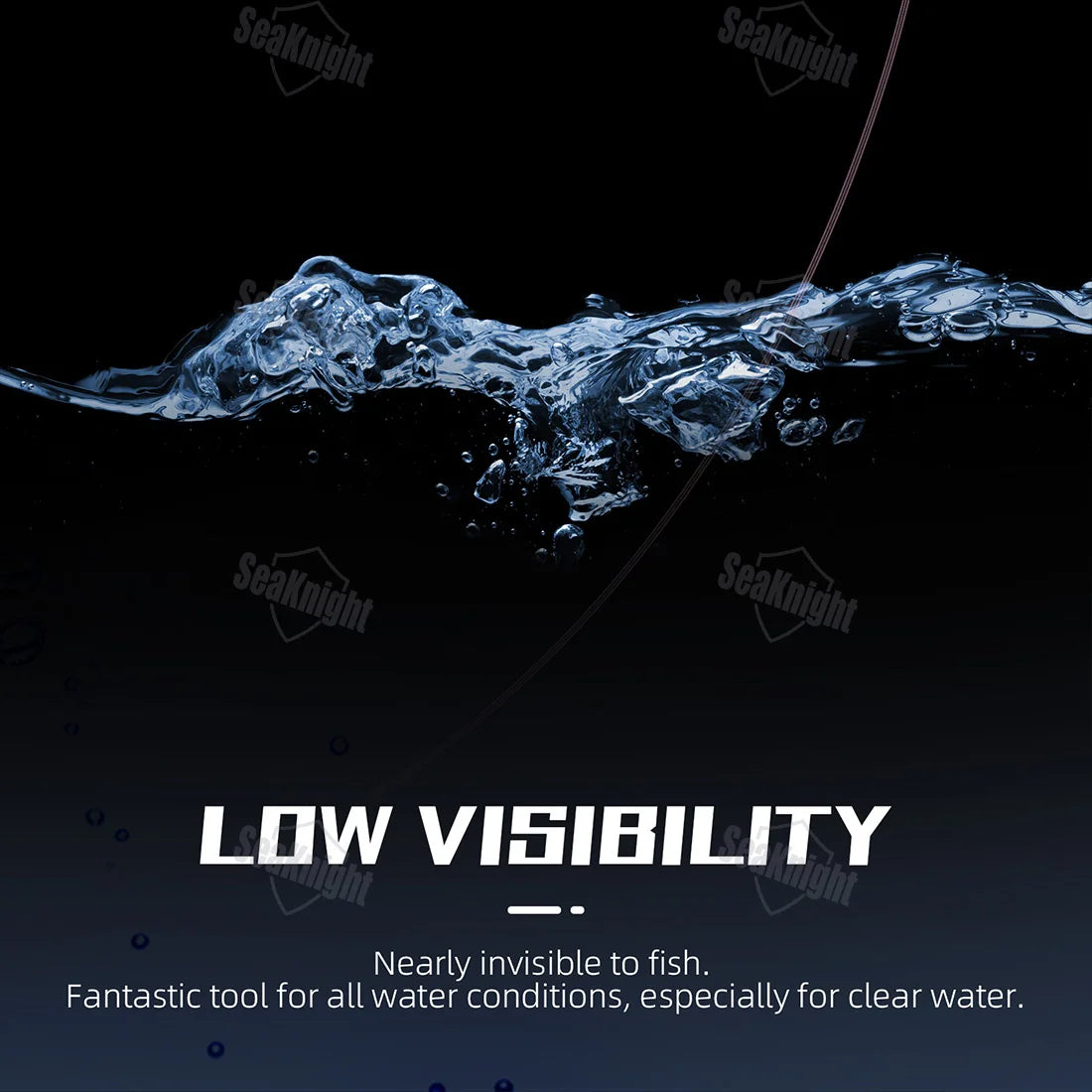 SeaKnight Fishing Line 100M/50M Fluorocarbon 3-100LB Strong Sinking Line