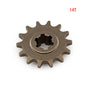 T8F Front Gearbox Sprocket 11T 13T 17T 20T for 47cc 49cc Mini Moto ATV Scooter
