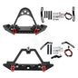 Spare Tire Metal Rear Bumper for Axial SCX10 Upgrade Holder Rack 1.9"