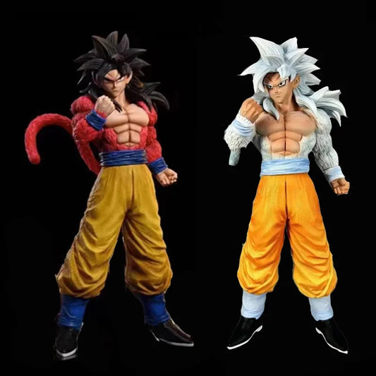 30CM Anime Dragon Ball Son Goku Ssj4 Figure Super Saiyan 4 Goku Figurine PVC Action Figures Model Toy for Children Gifts-EXPROTAS