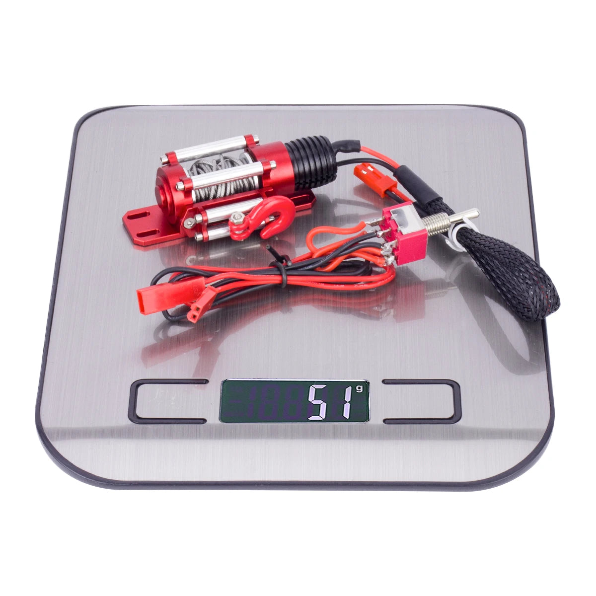 1/10 RC Crawler Car Metal Wired Automatic Simulated Winch for TRX4 SCX10
