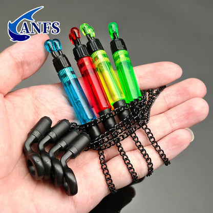 4pcs Fishing Swingers Box Carp Bobbins for Alarm Indicator Equipment