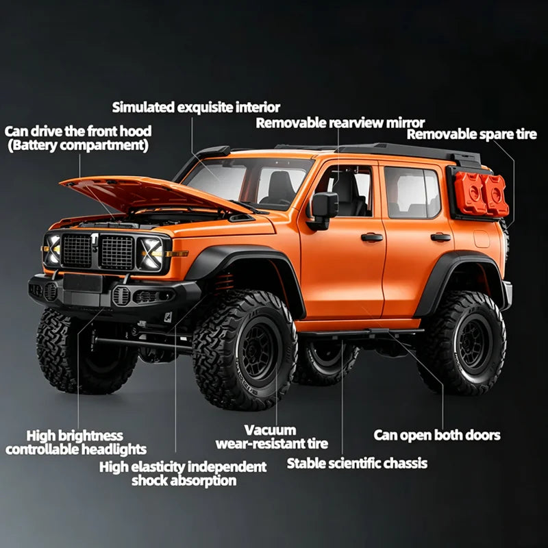 Off-road Remote Control 1:12 4WD Crawler Car 2.4G RTR Truck for Kids