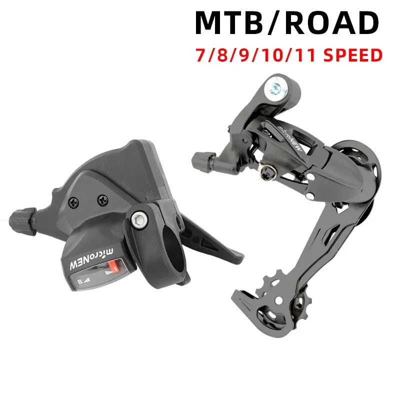 MicroNEW MTB Shifter Rear Derailleur 7/8/9/10/11 Speed Groupset Bike Accessories