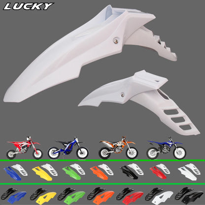 Universal Supermoto Motocross Front Fender Black Mudguard For Honda Yamaha Suzuki Kawasaki DRZ RMZ XT TW Dirt Bike