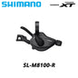 Shimano Deore/SLX/XT Shifter Lever SL-M6100/M7100/M8100 Right 12-Speed Left 2-Speed