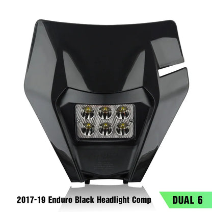 POWERZONE LED Headlight for KTM EXC XCF SX-F SMR Enduro Dirt Bike 2014-2023