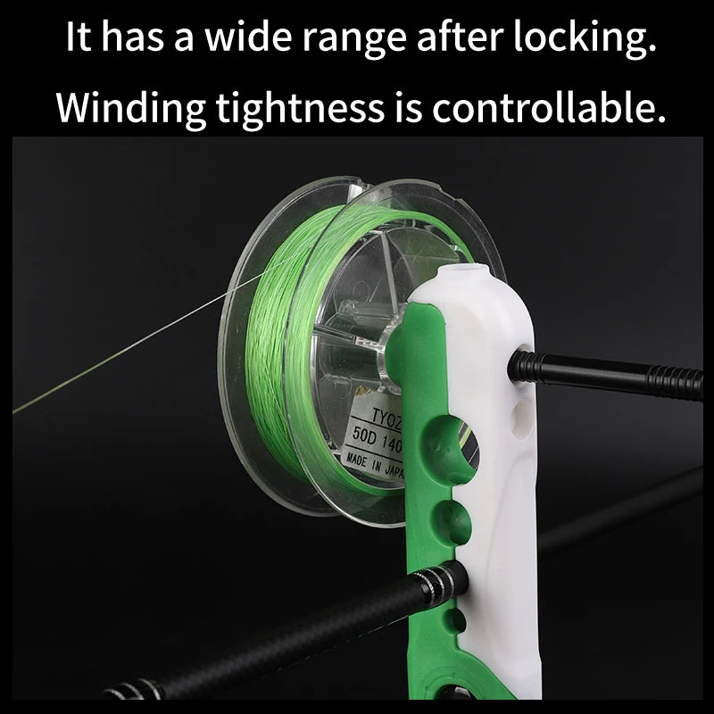 Fishing Line Winder Billings Adjustable Spooler Tool Spinning Baitcasting Reels
