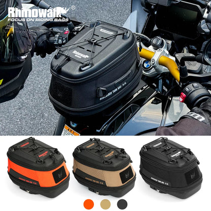 Rhinowalk 6.5L Magnetic Motorcycle Tank Bag Quick Release Rain Cover Universal