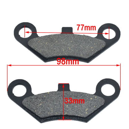 Brake Pads for 50cc-250cc ATV Quad Dirt Bike Go Kart Motorcycle Hydraulic