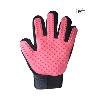 Pet Grooming Glove Deshedding Hair Remover Massage Brush for Dog Cat