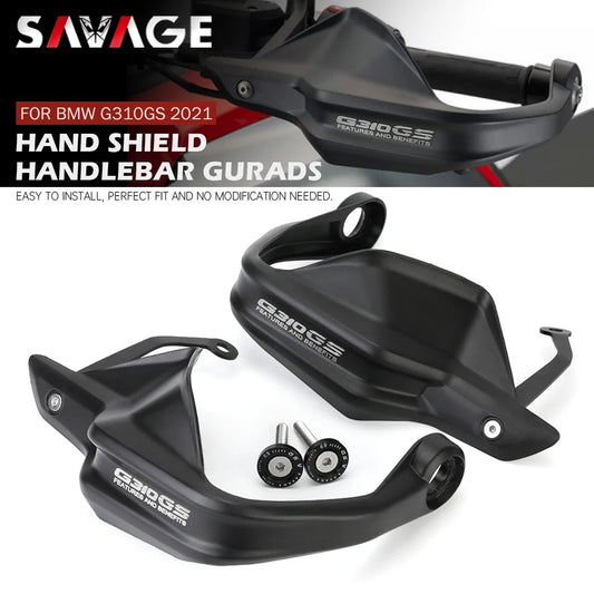 Handguard Shield Protector with Logo for BMW G310GS 2017-2025