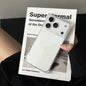 Fluorescent Clear Shockproof Case for iPhone 11-17 Air Pro Max Crystal Cover