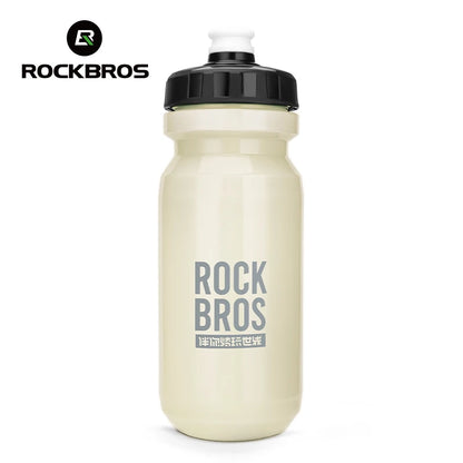 ROCKBROS Bicycle Water Bottle 600ml PP Sports Cycling Squeeze Cup Outdoor Hiking