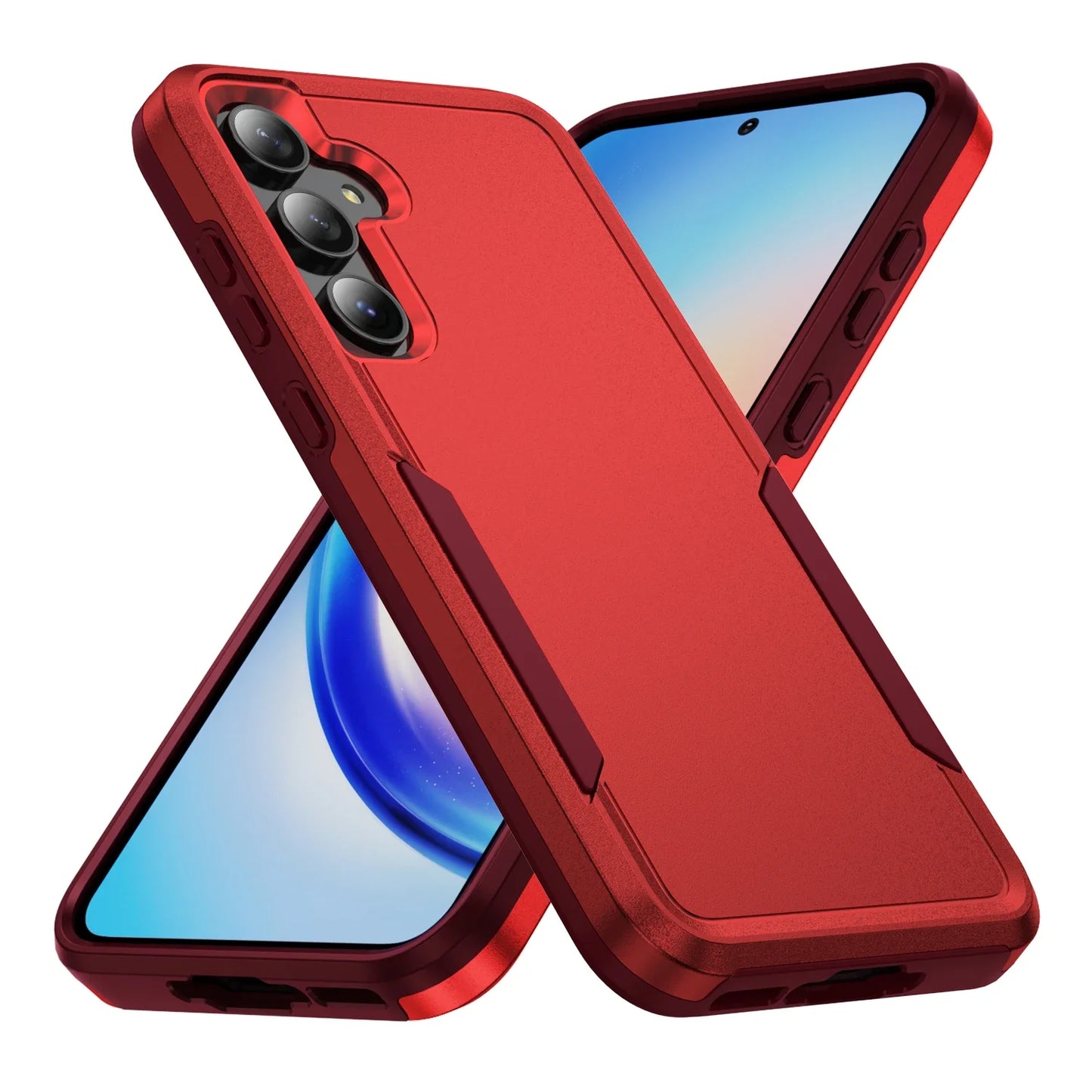 For Google Pixel 6A-9A Shockproof Armour Case TPU PC Heavy Duty Cover