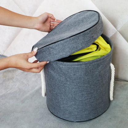 Toy Quick Storage Bag Hand-held Organizing Bucket for Lego Blocks