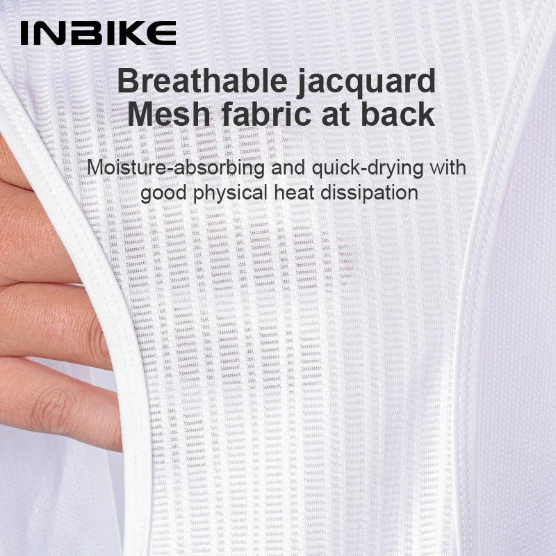 INBIKE Mens Cycling Bib Shorts 3D Padded MTB Road Bike Shorts with Pocket