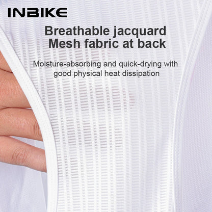 INBIKE Mens Cycling Bib Shorts 3D Padded MTB Road Bike Shorts with Pocket