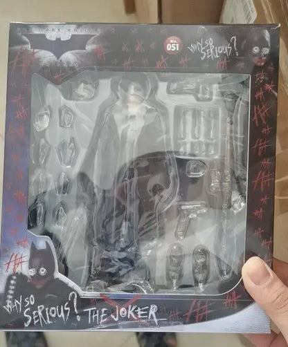 MAFEX 051 Joker Batman Articulated Action Figure 15cm Collectible Model