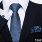 EXPROTAS Tie Pocket Square 8cm Wedding Formal Men’s Accessories