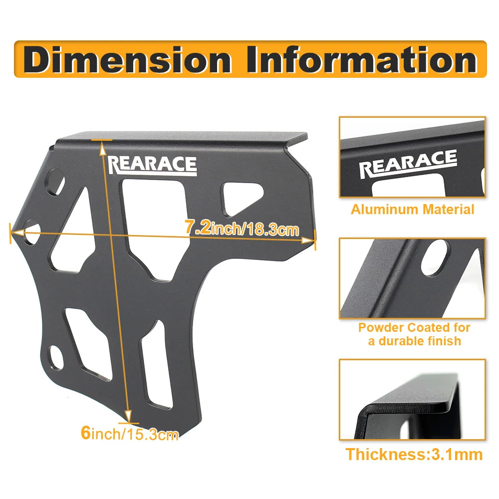 Caliper Guard for Royal Enfield Himalayan 450 Front Brake Protector Black