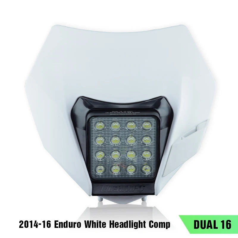 POWERZONE LED Headlight for KTM EXC XCF SX-F SMR Enduro Dirt Bike 2014-2023