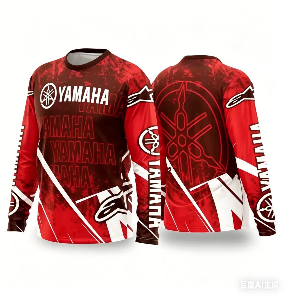 Men Women Motorcycle Quick Drying Riding Suit Long Sleeved Off-Road