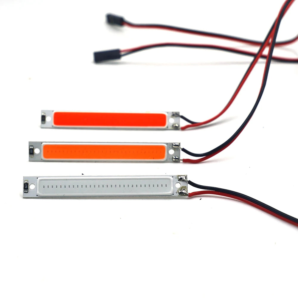 LED Light Bar Roof Lamp for 1/10 RC Crawler Car TRX4 SCX10 D90