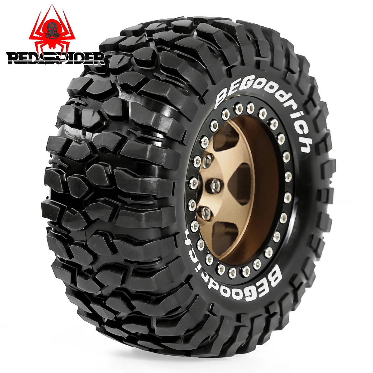 1.9in Crawler Tires Wheel 4PCS for MJX H12P RC 1/12 Rubber Upgrade