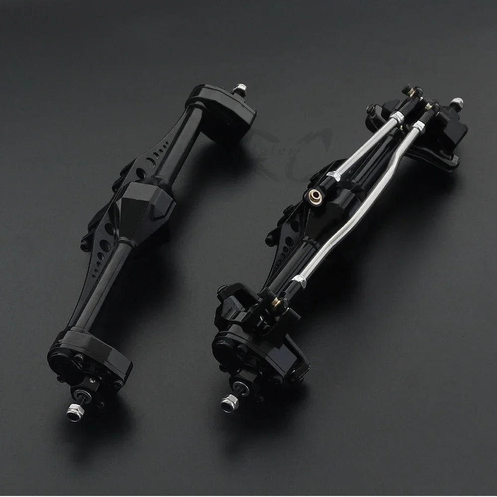 Aluminium Front Rear Portal Axle Set 1/10 RC Crawler Axial Capra UTB Currie F9