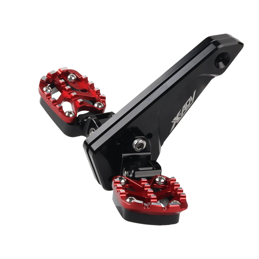 2023 X-ADV Motorcycle CNC Rear Pedal Foot Stand Folding Footrests Passenger FootPegs For HONDA XADV 750 XADV750 2021 2022 2023-EXPROTAS