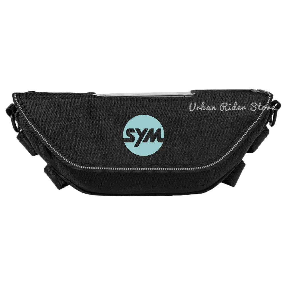 Waterproof Dustproof Motorcycle Handlebar Travel Storage Bag for SYM ADX 125-400