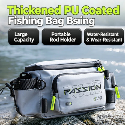 Fishing Waist Bag Waterproof Multifunctional Tackle Storage Shoulder Pack