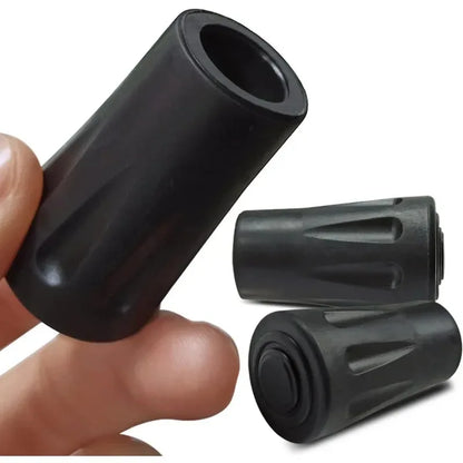 Rubber Tips Protector for Trekking Poles Walking Sticks - 8 Pcs
