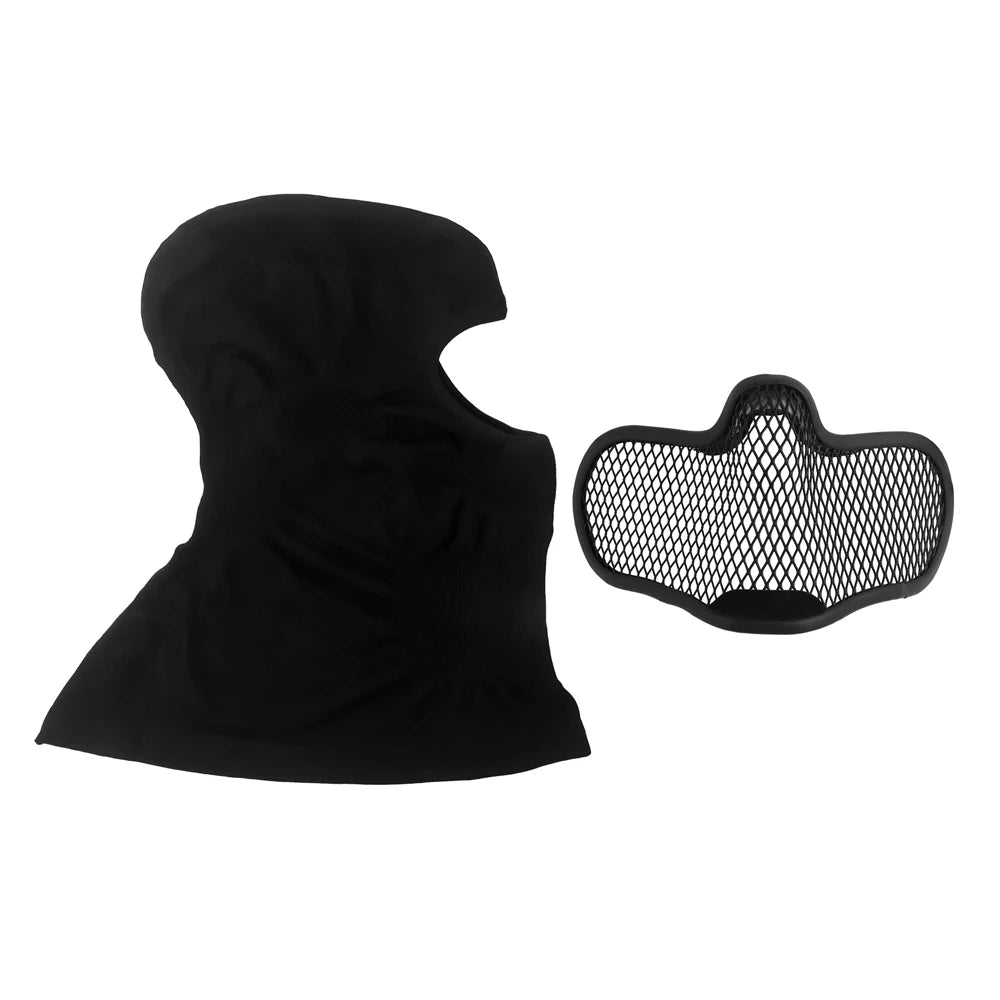 Steel Mesh Tactical Balaclava Face Mask for Airsoft Paintball Operators