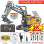 4WD RC Remote Control Excavator Truck Crawler Bulldozer Toy Vehicle