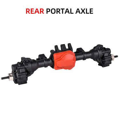 Axles For RC Front Rear Portal 1/10 Crawler Car Metal Austarhobby