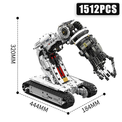 1512Pcs Robotic Arm RC STEM Building Control Mech Scifi Toy Set