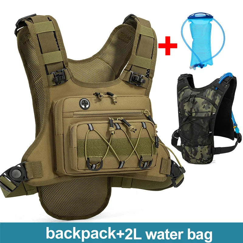 Hydration Vest Bag for Running Hiking Cycling Men Women Breathable Pack