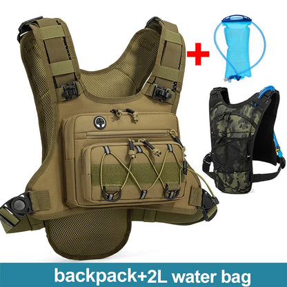 Hydration Vest Bag for Running Hiking Cycling Men Women Breathable Pack