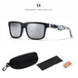 2025 KDEAM Polarized Sunglasses Red Mirror Lens Unisex Outdoor Eyewear
