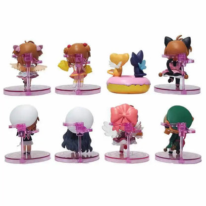 Cardcaptor Sakura 8pcs Vinyl Action Figure Set Anime Collectible Dolls - EXPROTAS