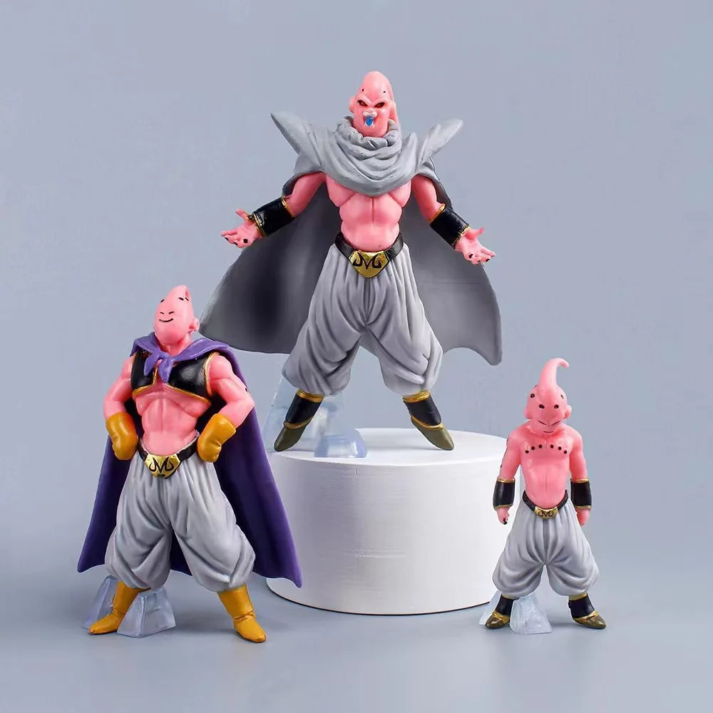 8pcs Dragon Ball Z Majin Buu PVC Vinyl Figure Set 7-11cm Collectible Models