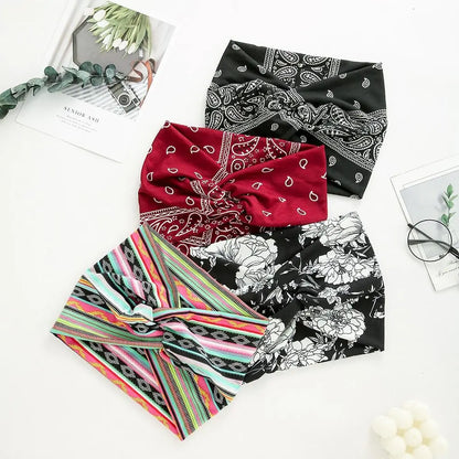 Thick Wide Headbands for Women Turban Workout Hair Accessories Extra Large