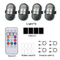 Wireless LED Strobe Lights for Motorcycle with USB Charging