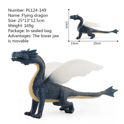 Realistic Western Mythology Dragon Action Figure for Kids Gift Toy