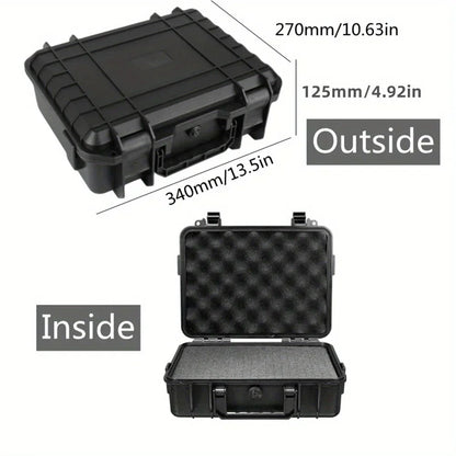Waterproof Hard Case Box with Sponge Storage Shockproof Organizer Portable