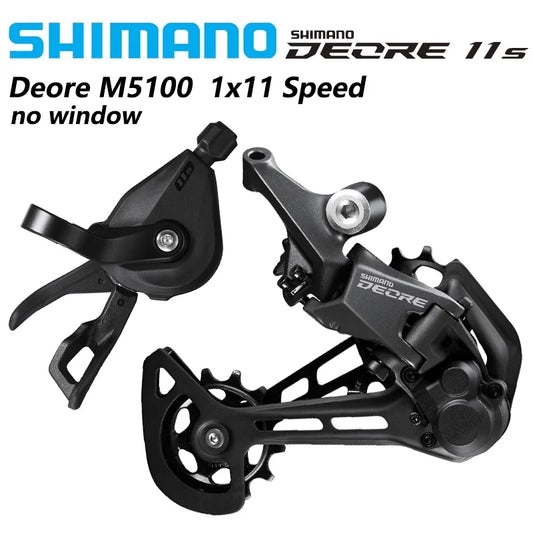 Shimano Deore M5100 1x11 Shifter SL-M5100-R + RD-M5100 SGS Rear Derailleur - EXPROTAS